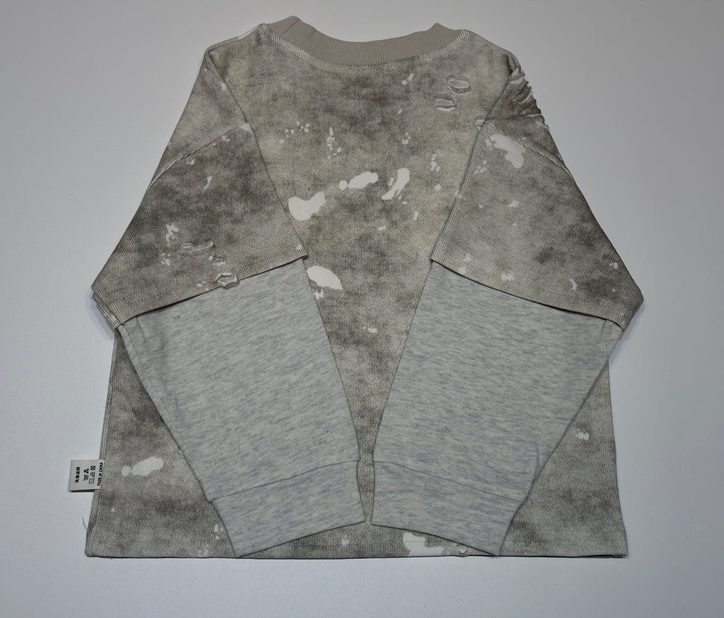 Imported Unisex Graphic Sweatshirt – Trendy Washed Look