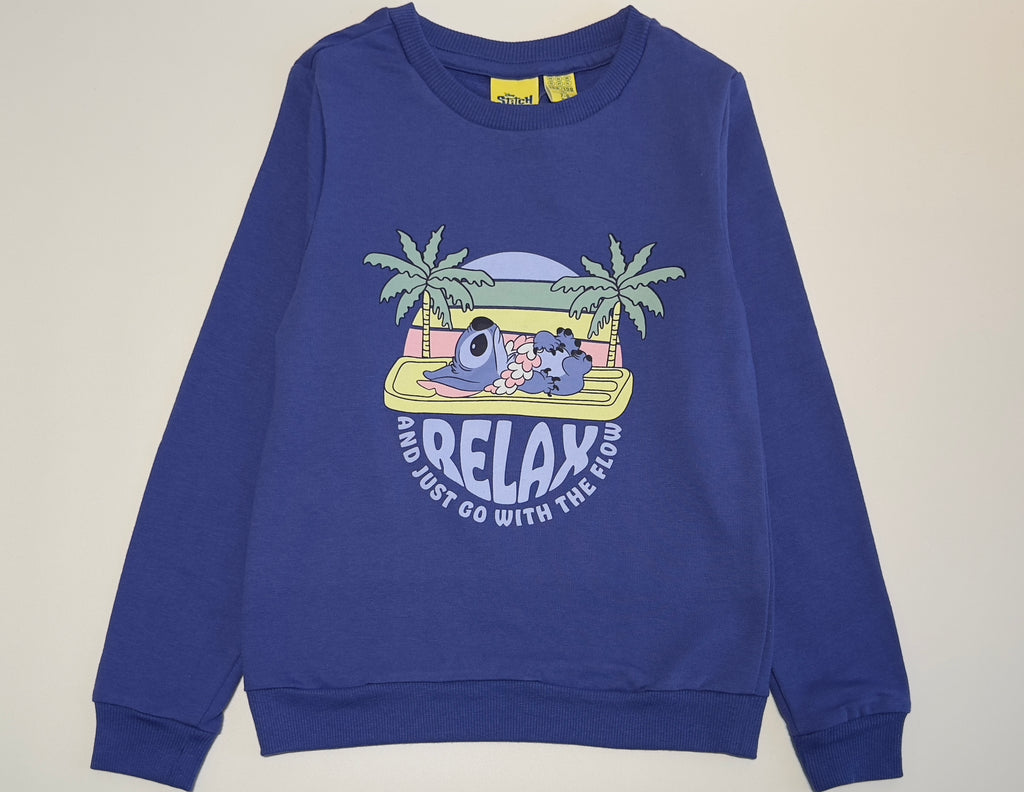 Relax Print Unisex Sweatshirt