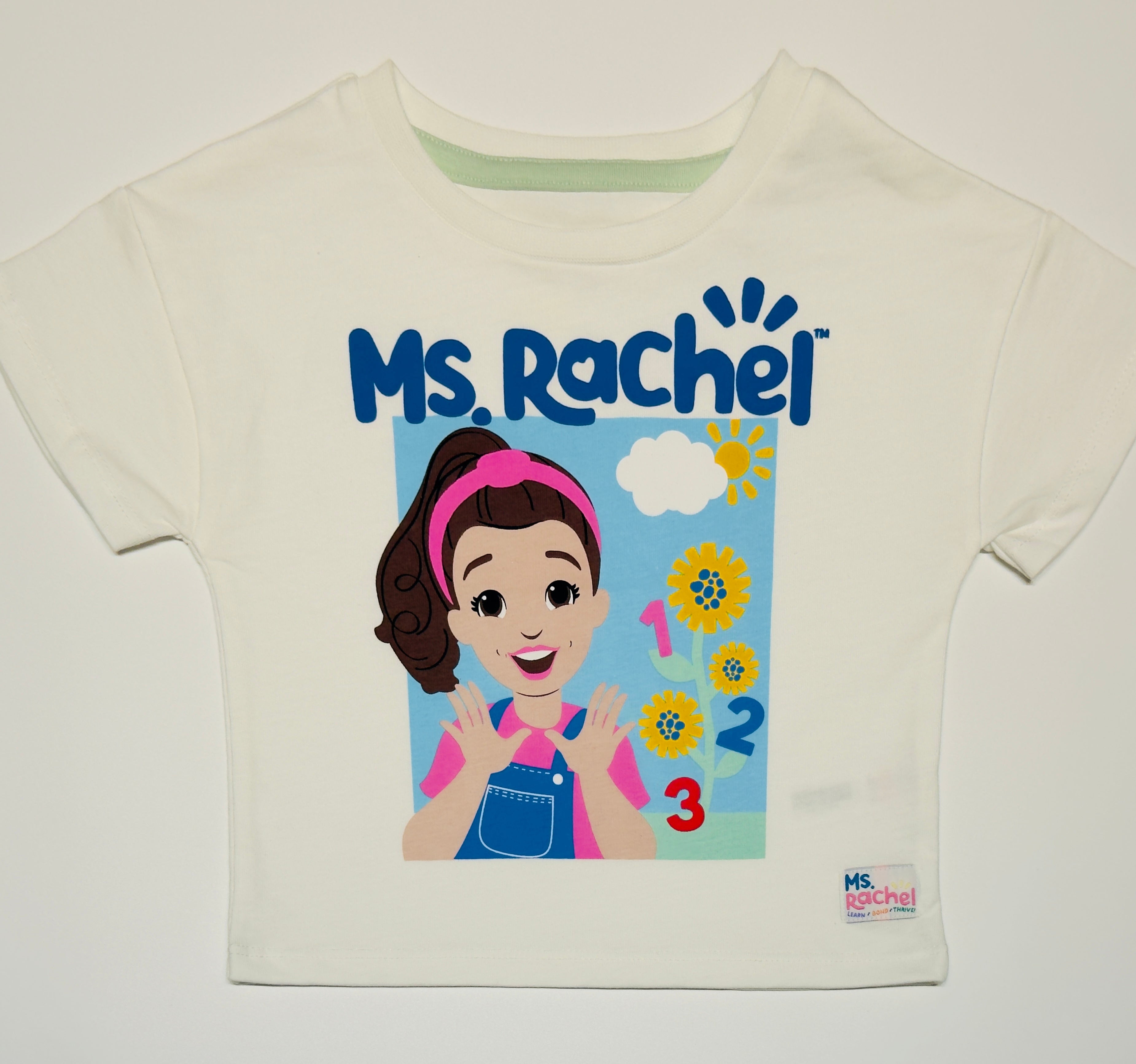 Ms. Rachel Printed Girls T-Shirt