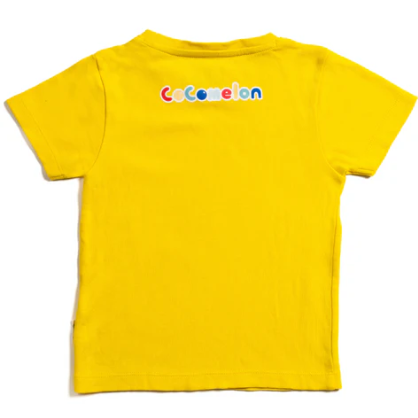 Cocomelon Girls T-Shirt & Skort Set – Bright Yellow & Blue