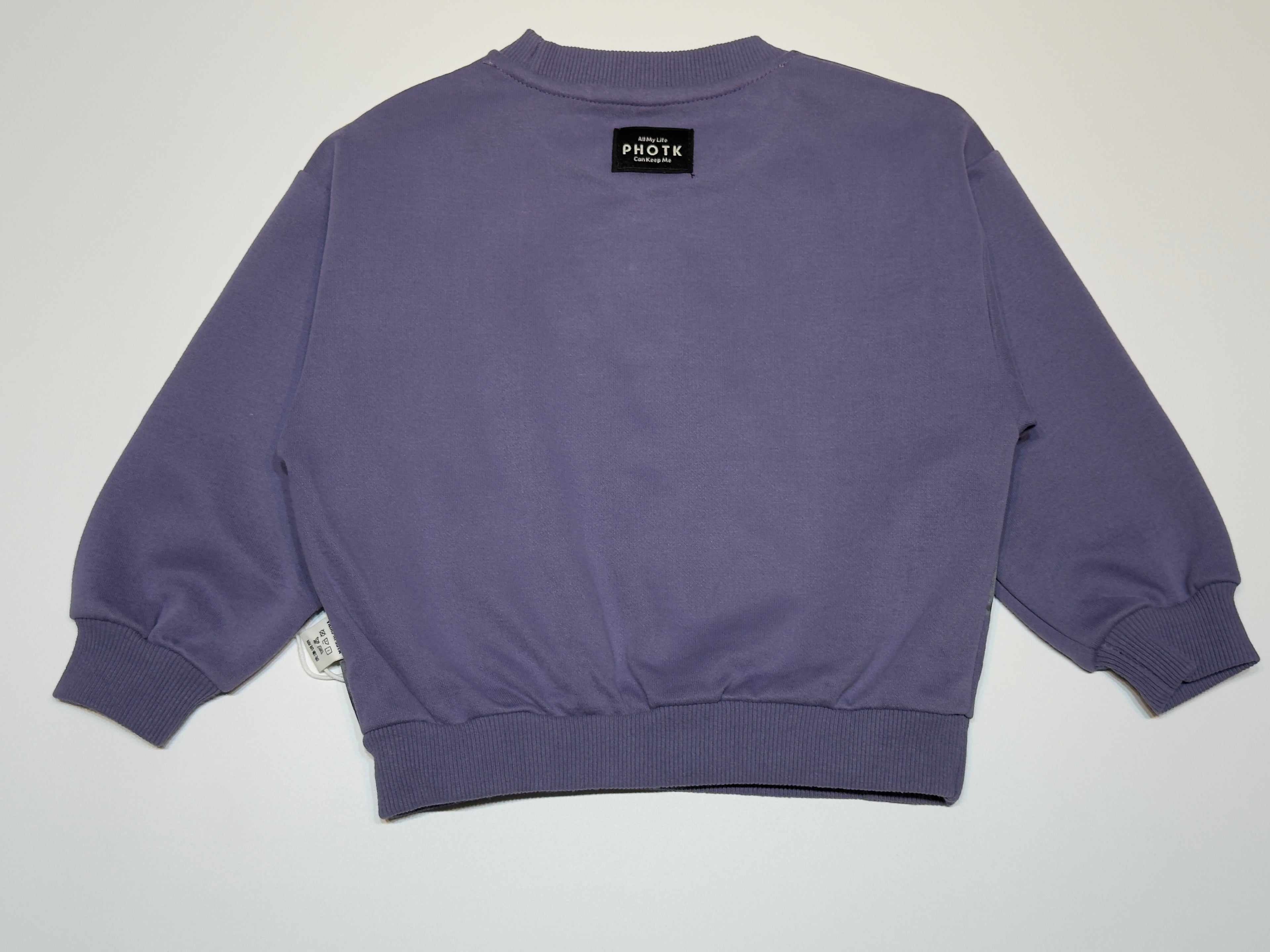Imported Unisex Graphic Sweatshirt – Purple Streetwear Style