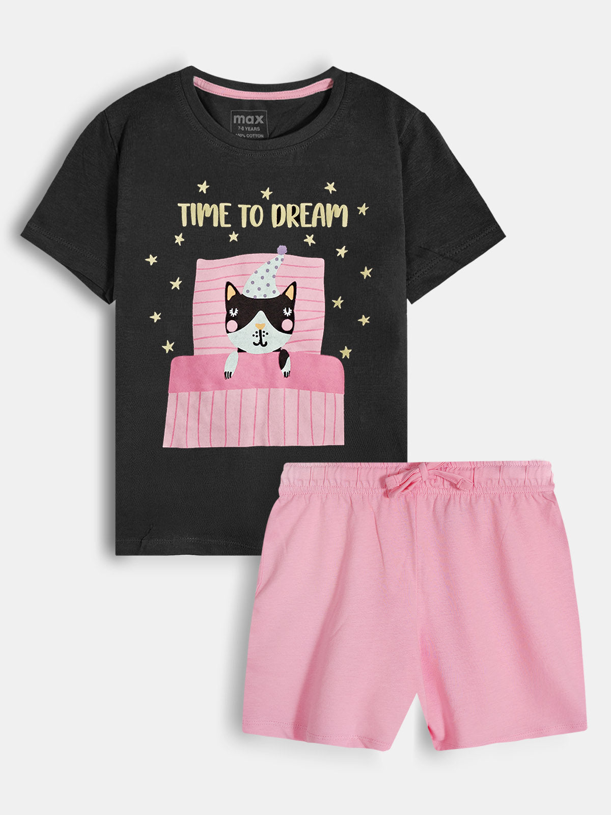 Time To Dream Girls Shorty Set 🌙