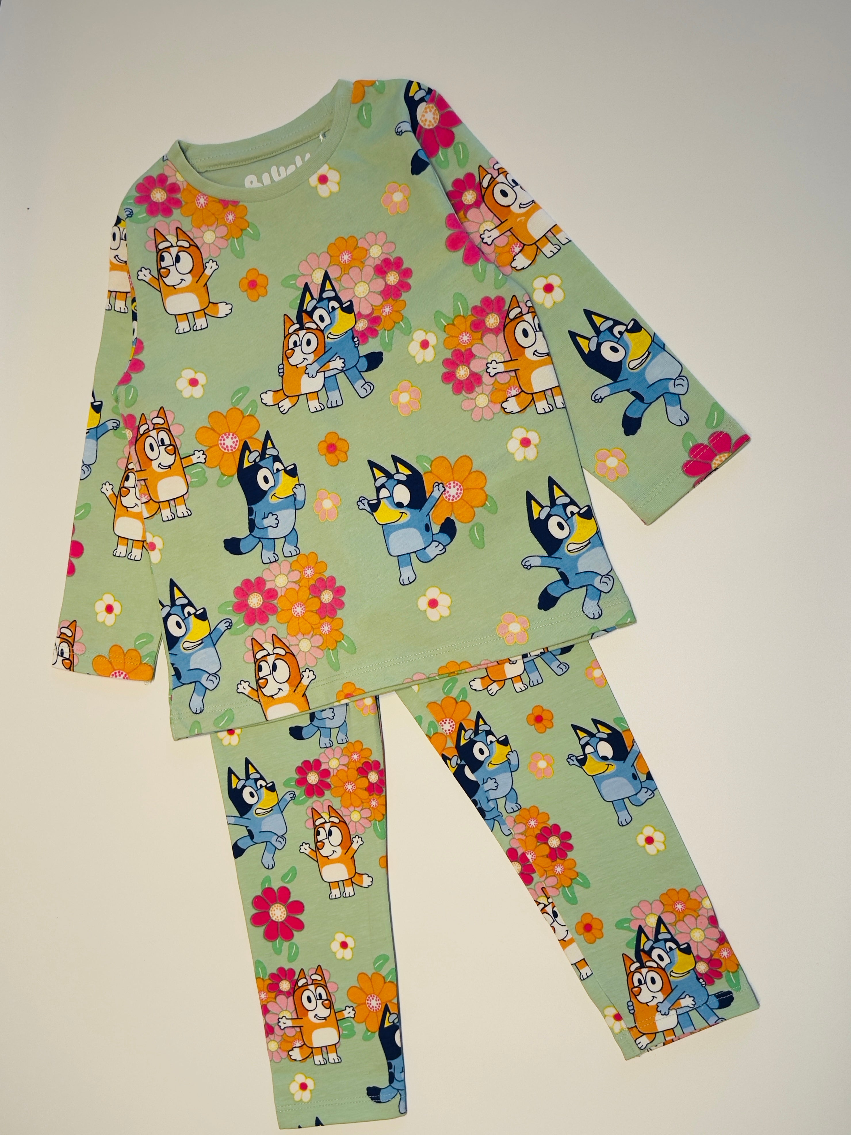 Bluey Print Girls Nightsuit