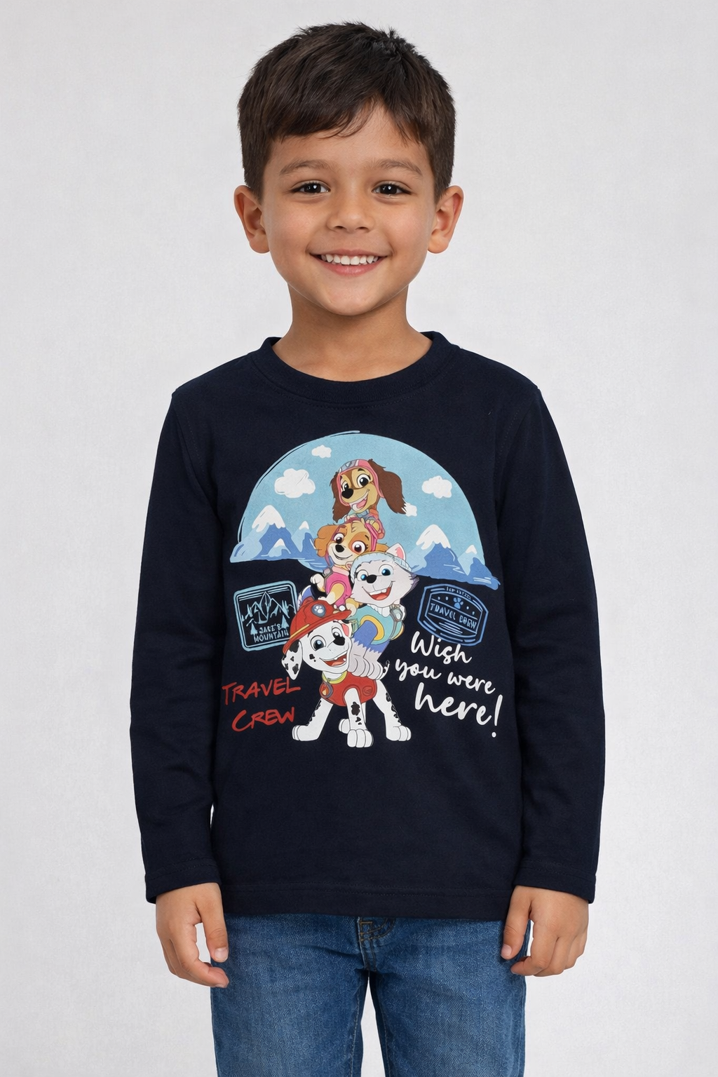Paw Patrol Travel Crew Boys T-Shirt
