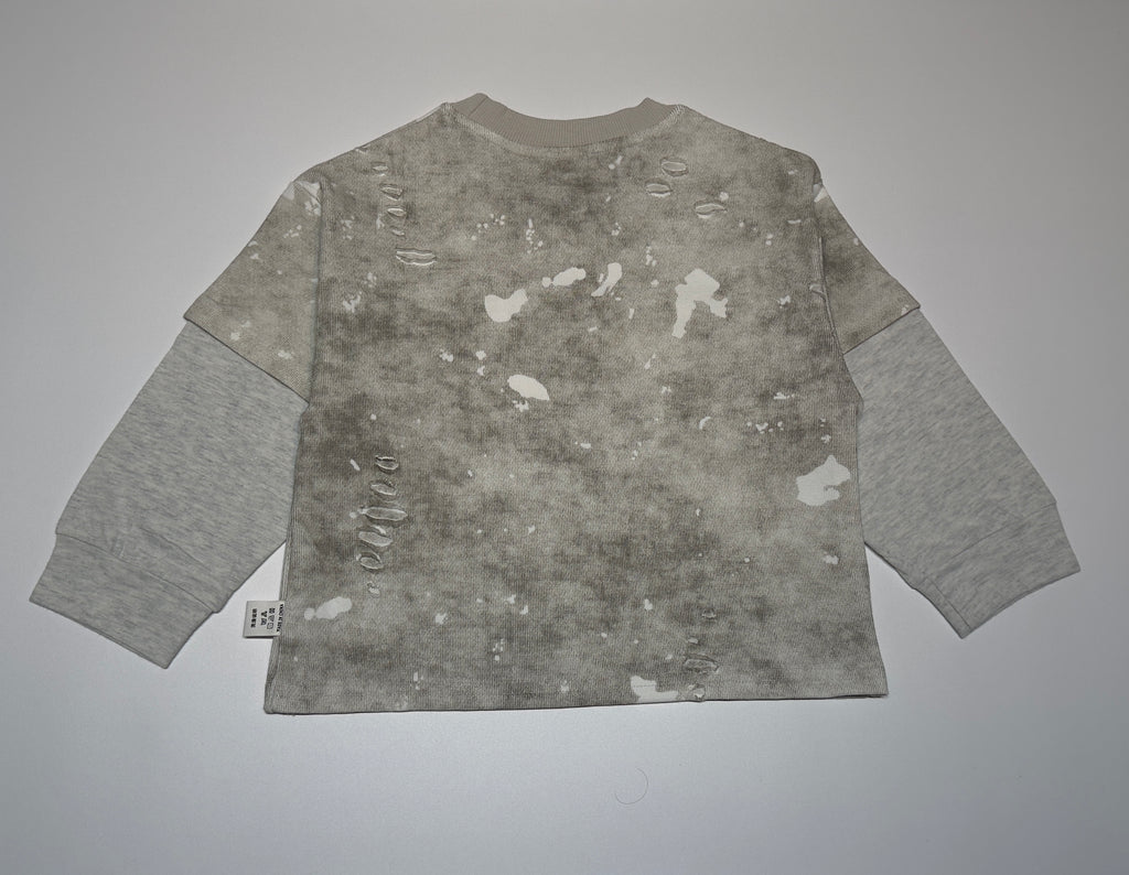 Imported Unisex Graphic Sweatshirt – Trendy Washed Look