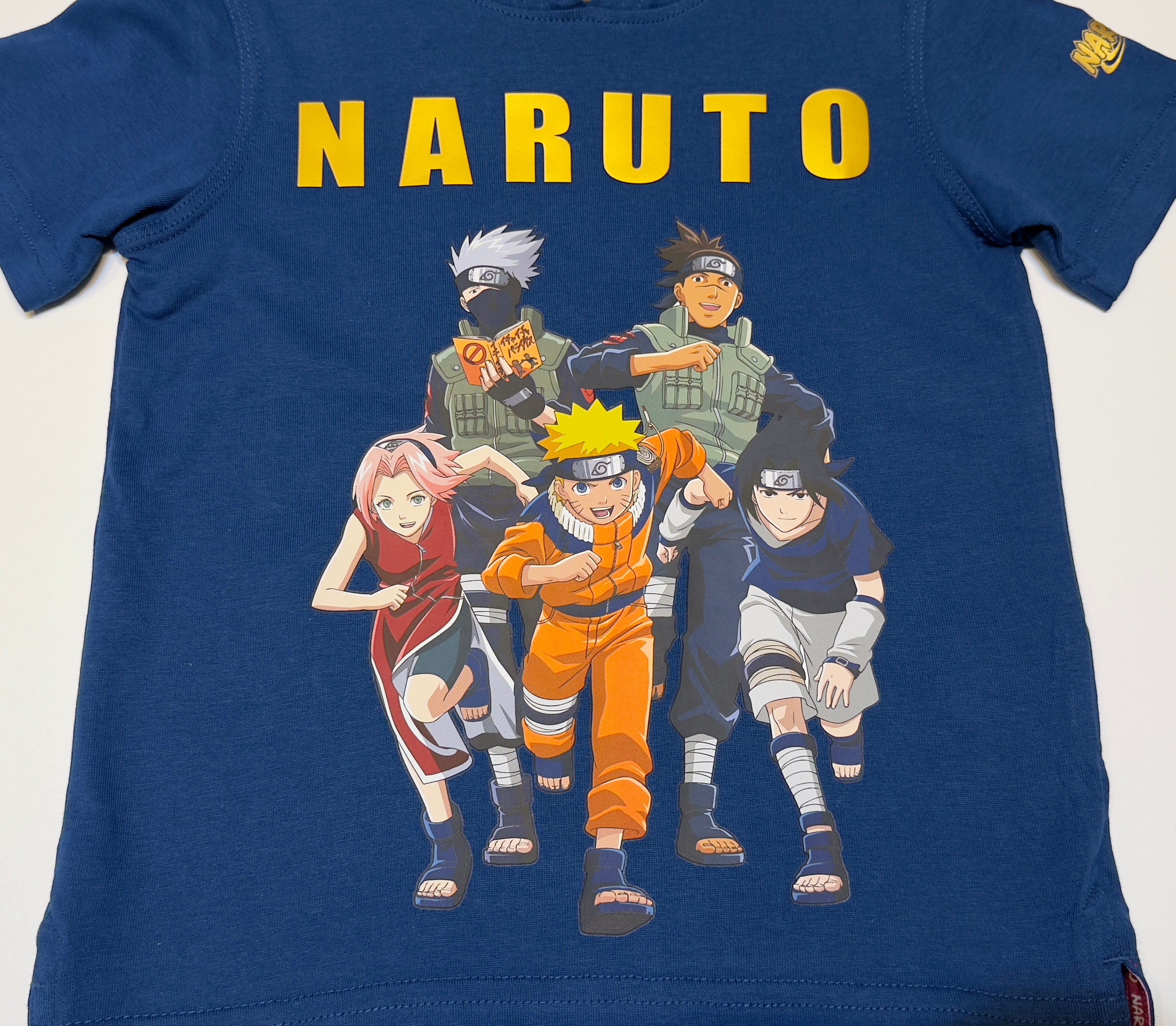 Boys Naruto Team Kids Hooded T-Shirt