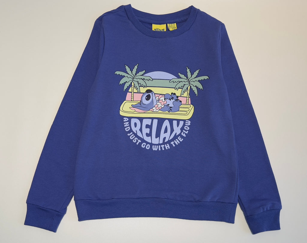 Relax Print Unisex Sweatshirt