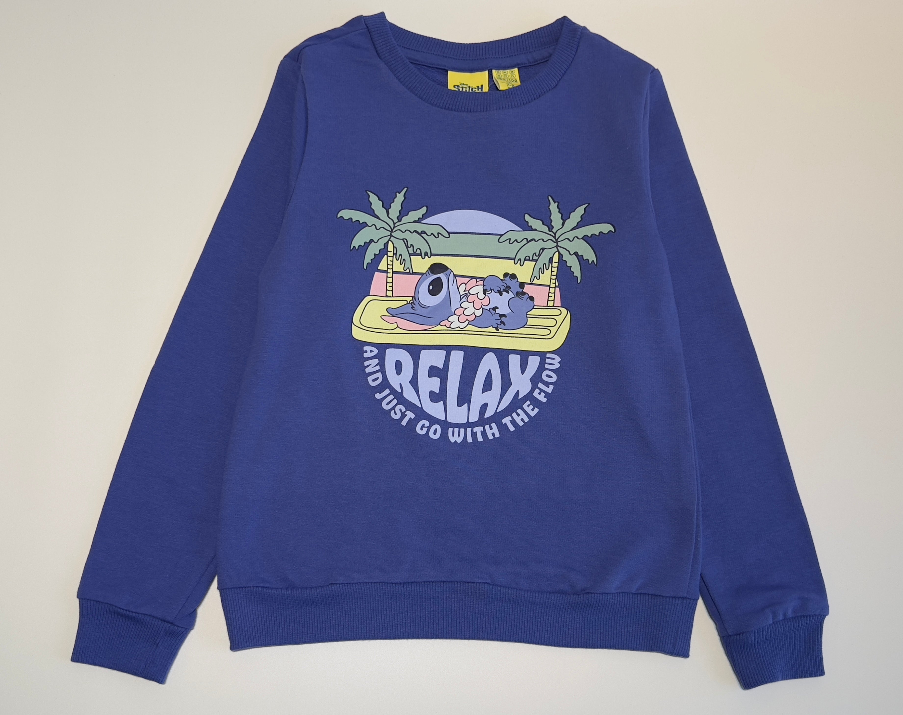 Relax Print Unisex Sweatshirt