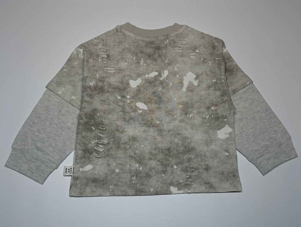 Imported Unisex Graphic Sweatshirt – Trendy Washed Look