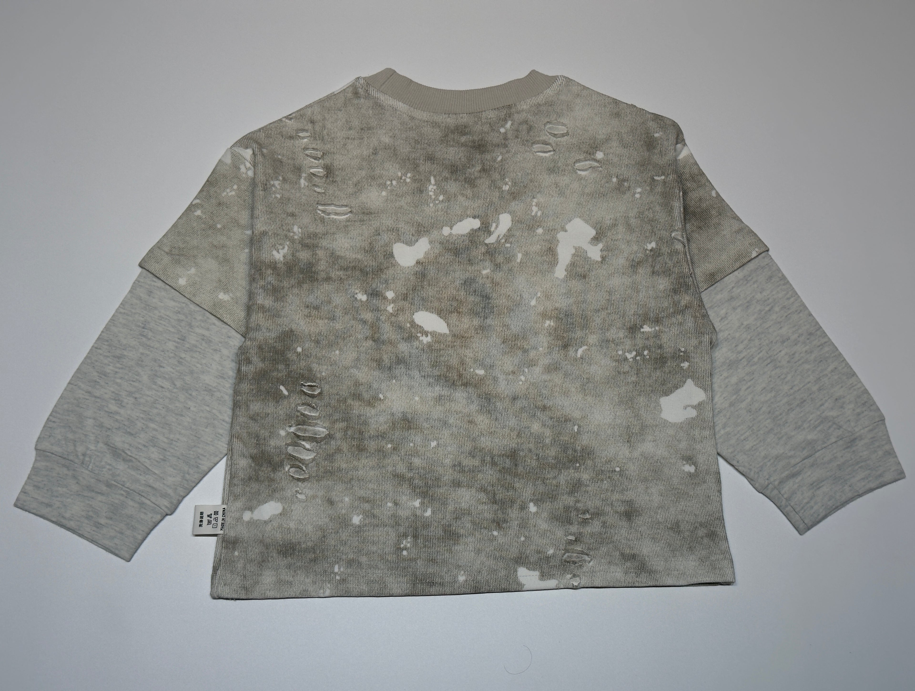 Imported Unisex Graphic Sweatshirt – Trendy Washed Look