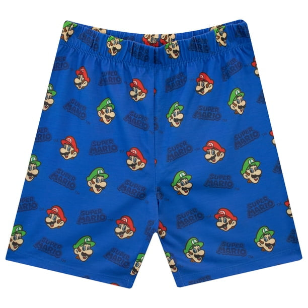 Boys Super Mario Printed Shorts