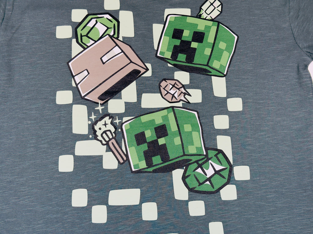 Boys Minecraft Pocket T-Shirt – Build, Create, Explore!