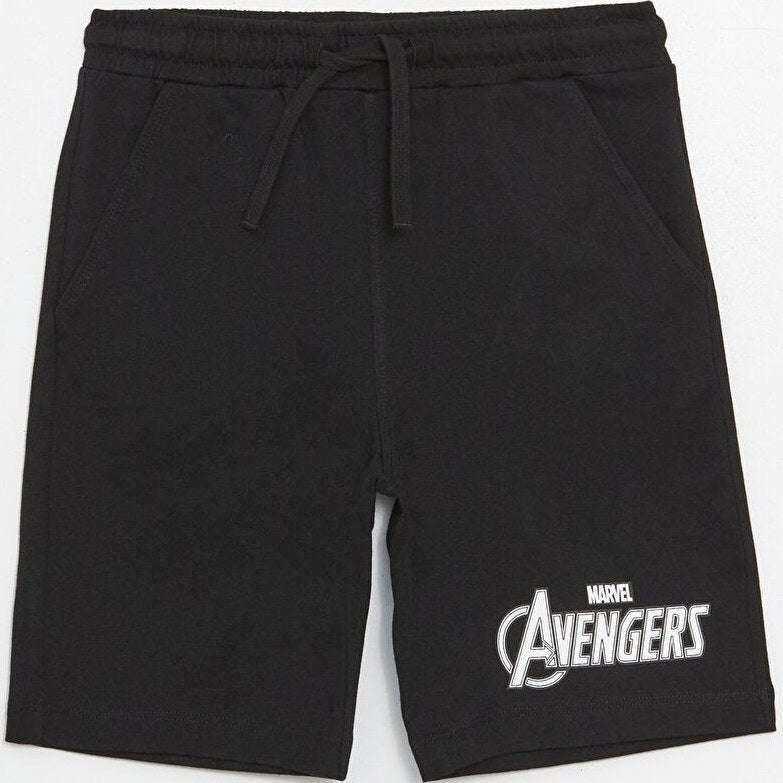 🖤 Marvel Avengers Boys Shorts – Black