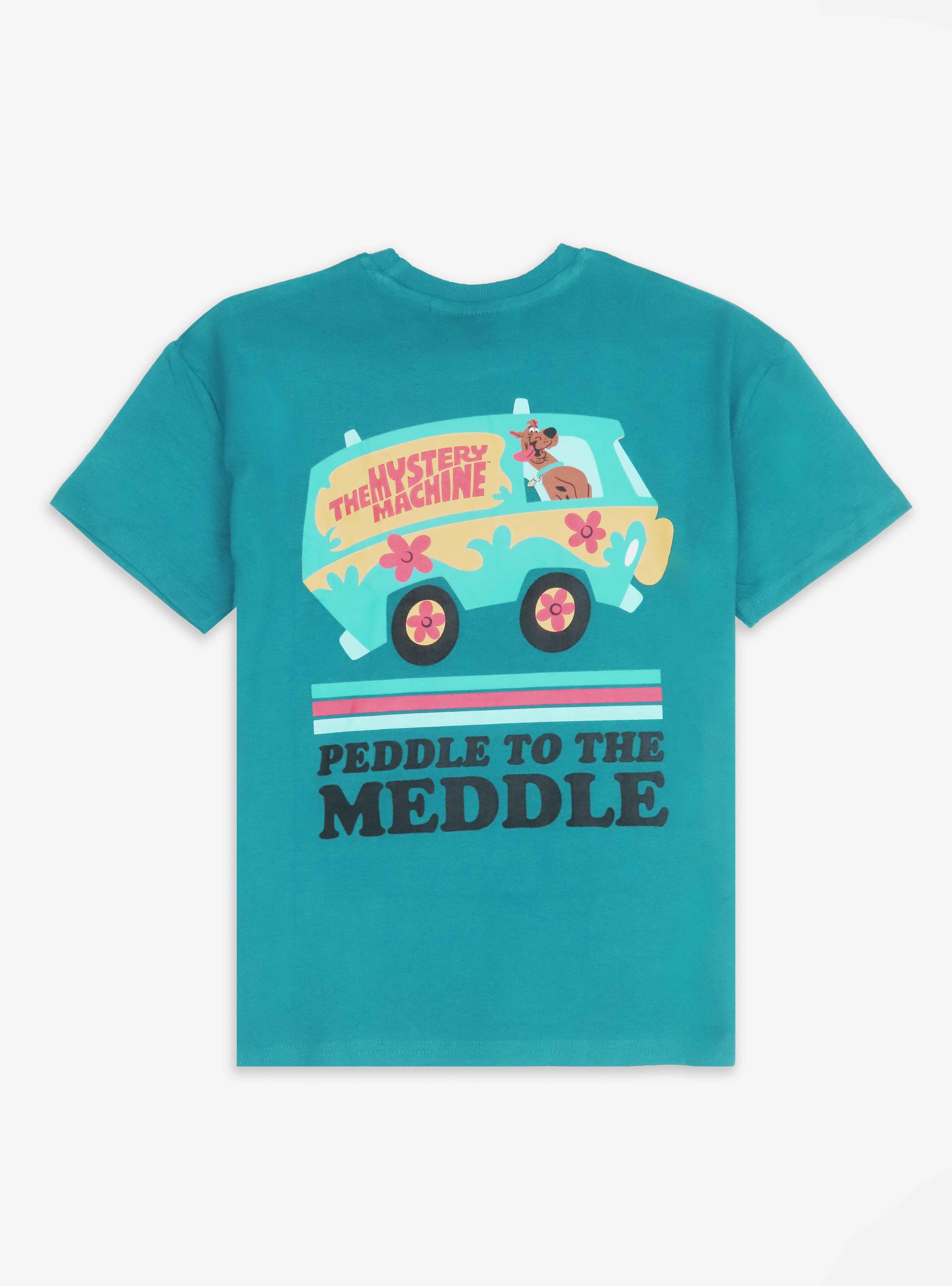 🐾 Scooby “Team Scooby” Boys T-Shirt & Jogger Co-ord Set – Teal & Navy