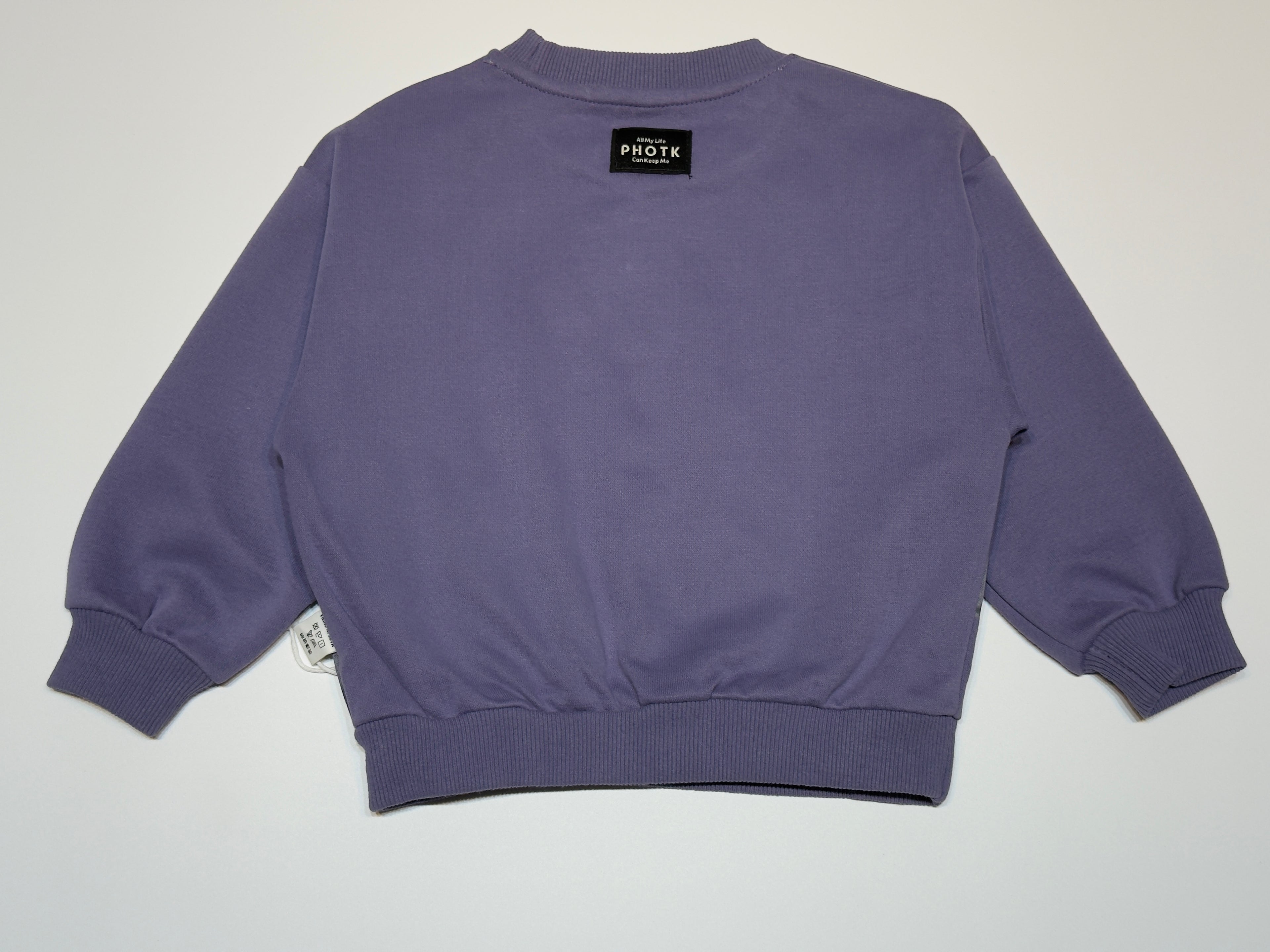 Imported Unisex Graphic Sweatshirt – Purple Streetwear Style