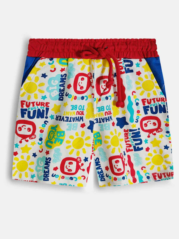 Cocomelon Explore Dream Discover Unisex Shorts Set 🌈