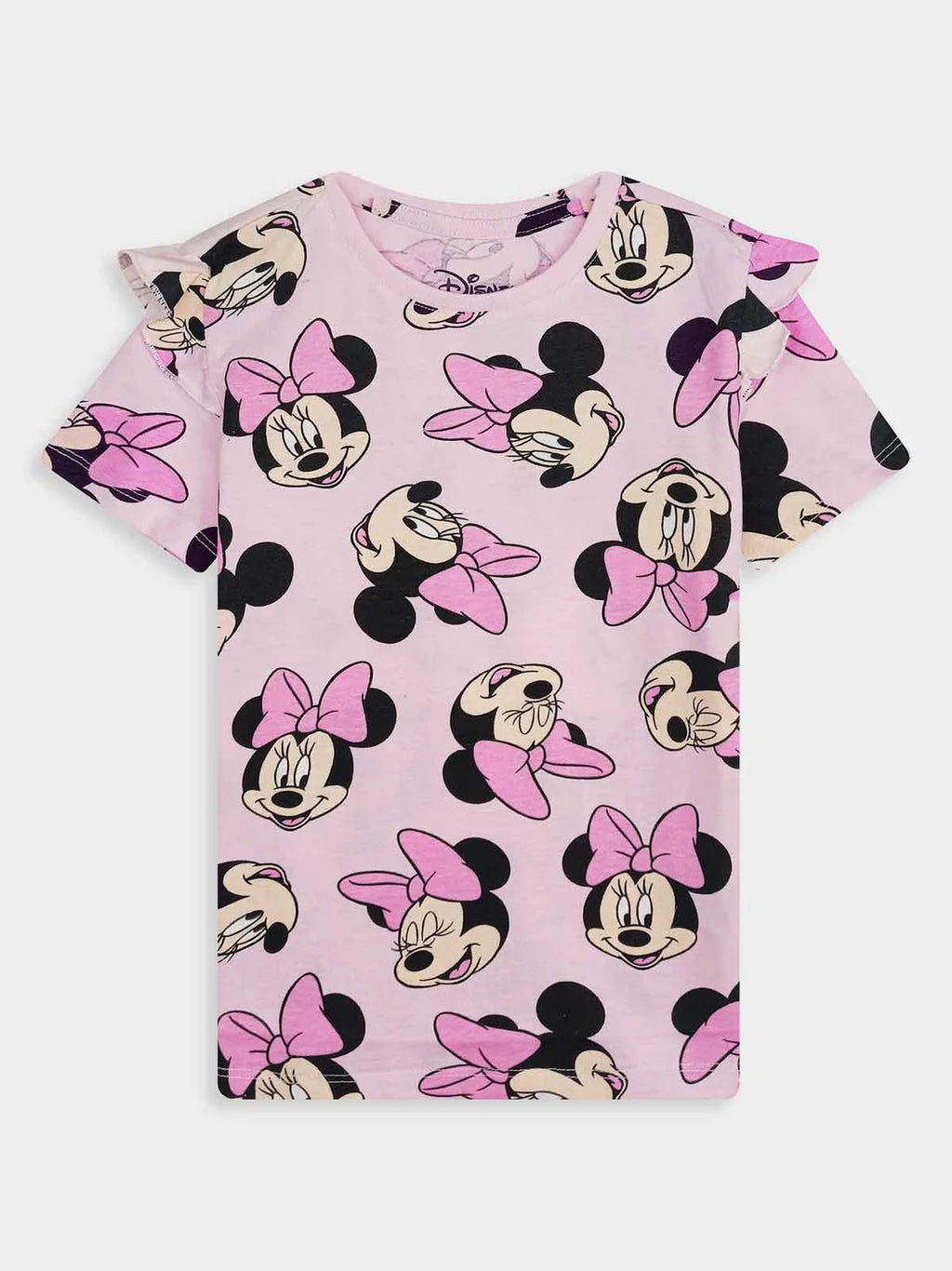 Disney Minnie All-Over Print Girls T-Shirt 🎀