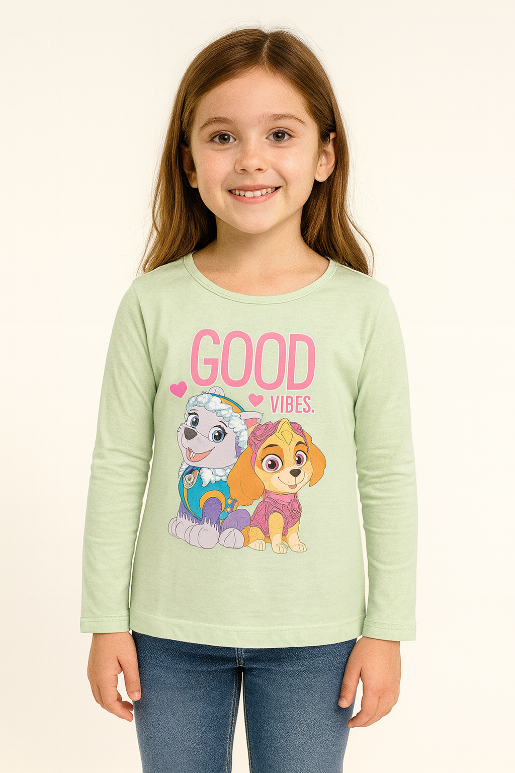 Paw Patrol “Good Vibes” Girls T-Shirt