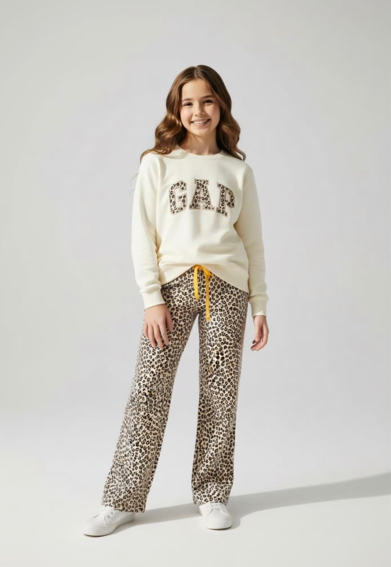 Girls GAP Leopard Lounge Set