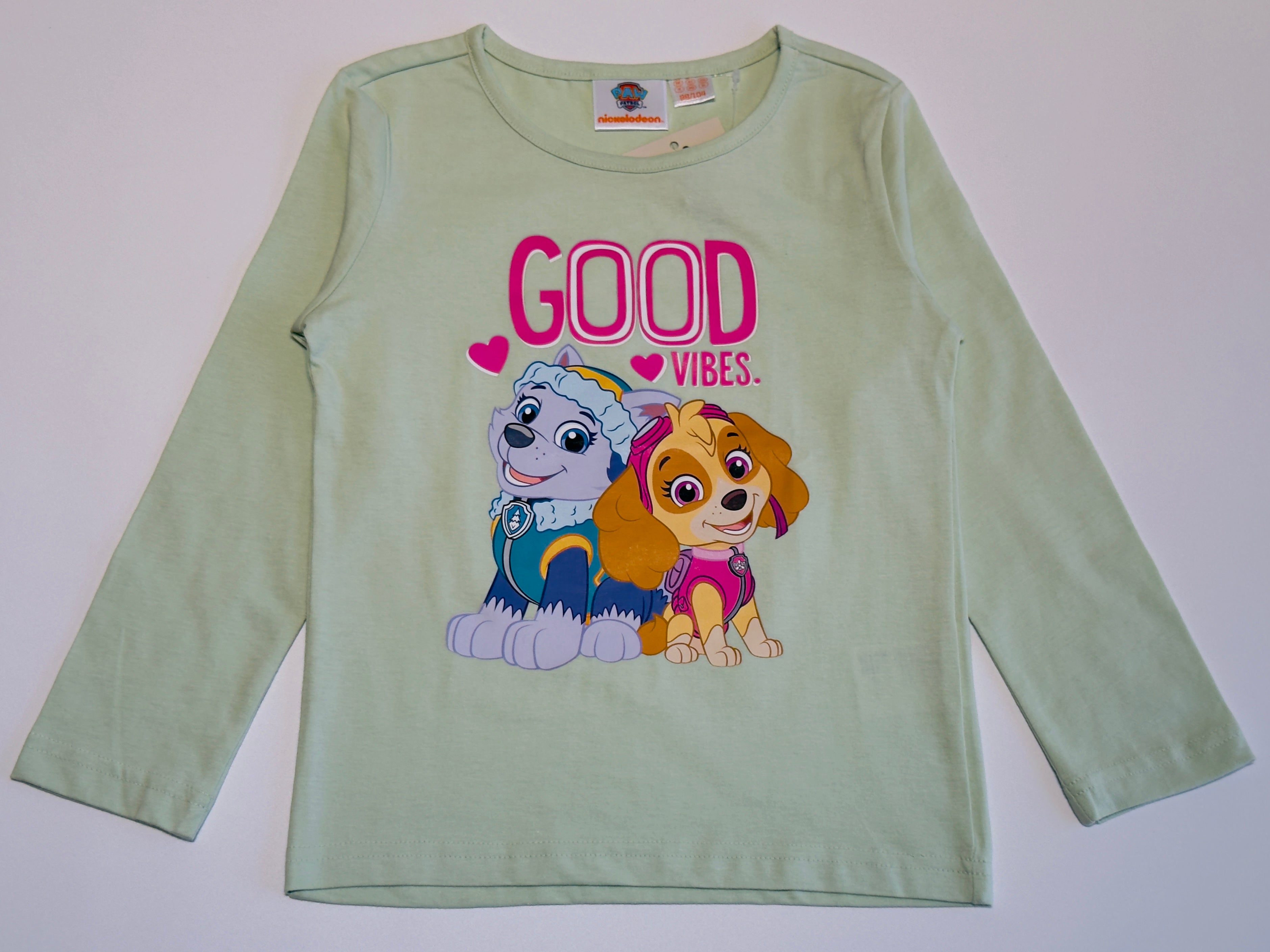 Paw Patrol “Good Vibes” Girls T-Shirt