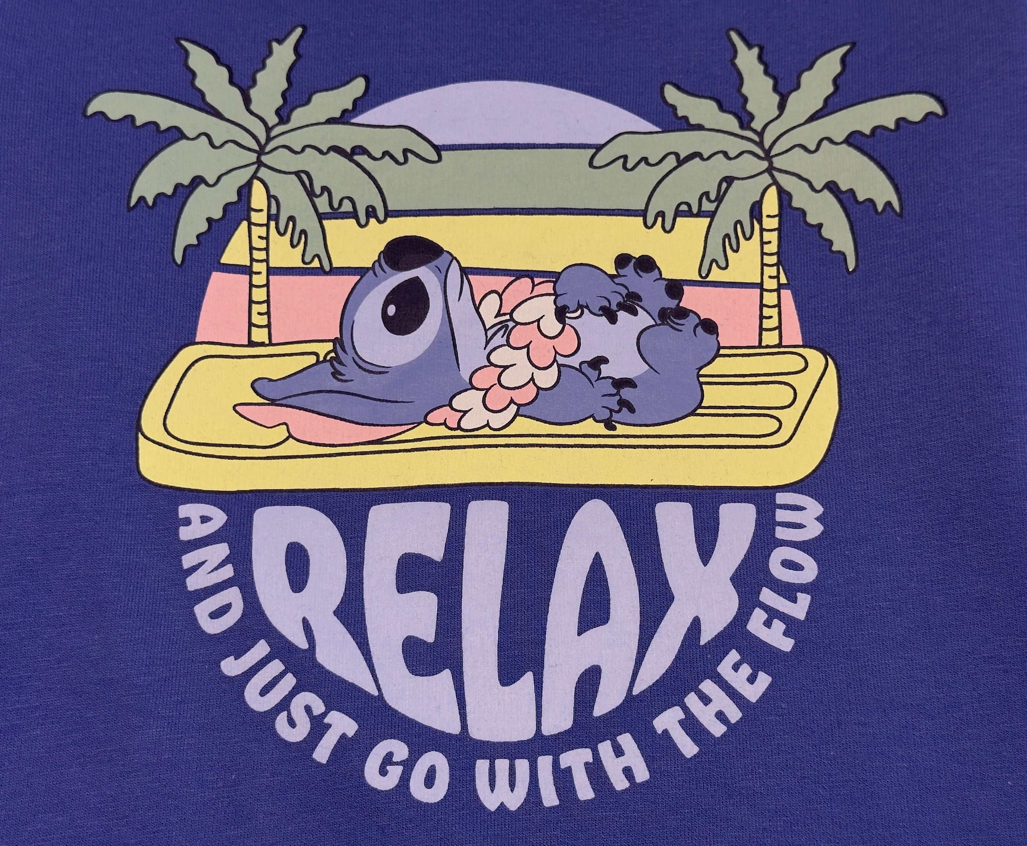 Relax Print Unisex Sweatshirt