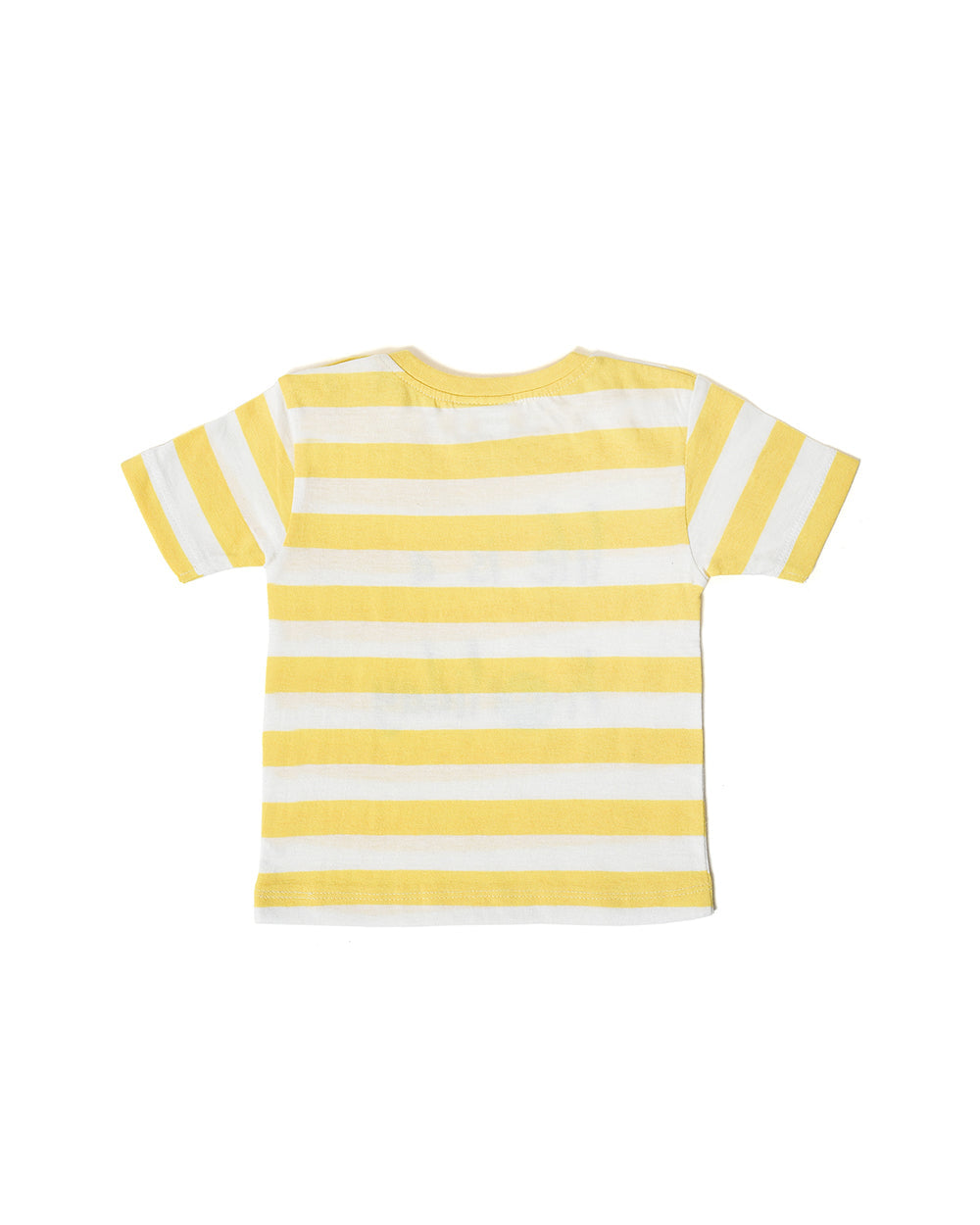 💛 “Life is a Holiday” Baby Boys T-Shirt & Shorts Co-ord Set – Yellow & Navy