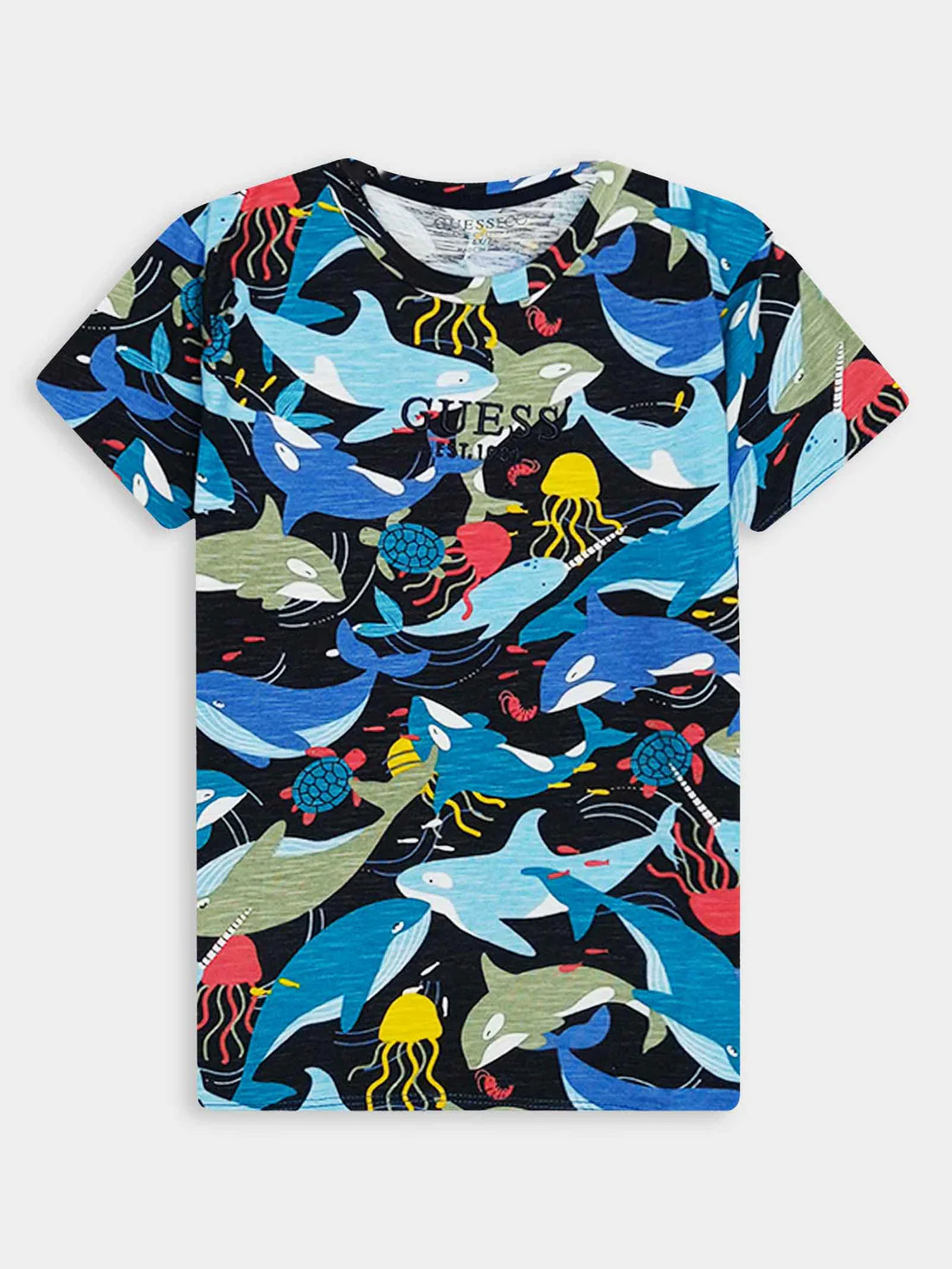 Girls Ocean Print T-Shirt 🌊