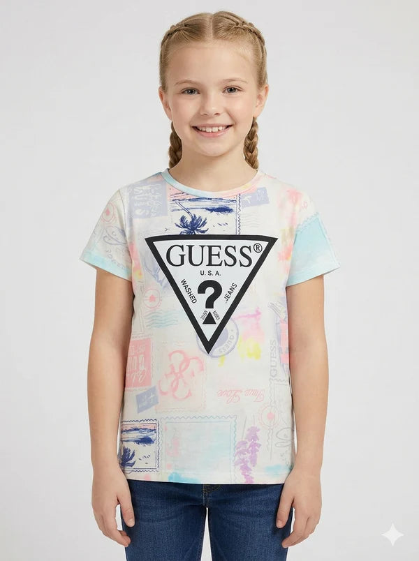 Girls Printed Graphic T-Shirt ✨