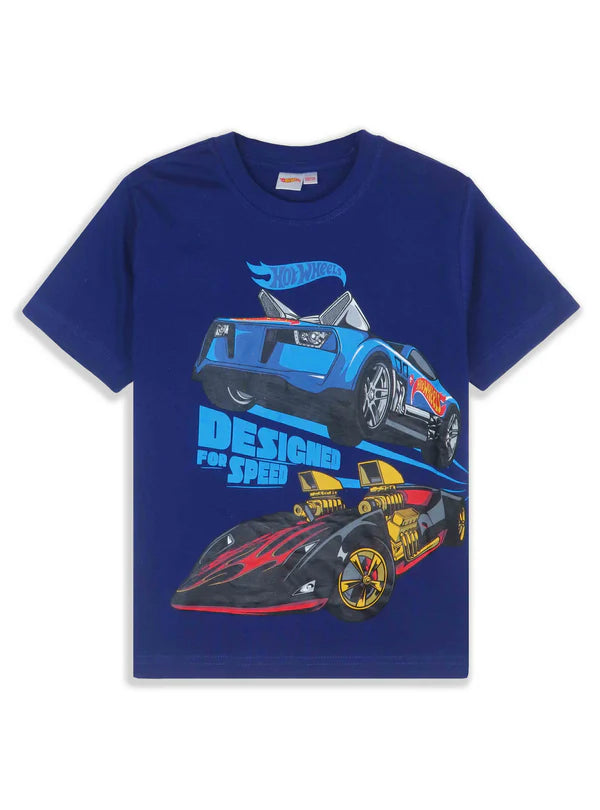 Hot Wheels Printed Boys T-Shirt 🏎️