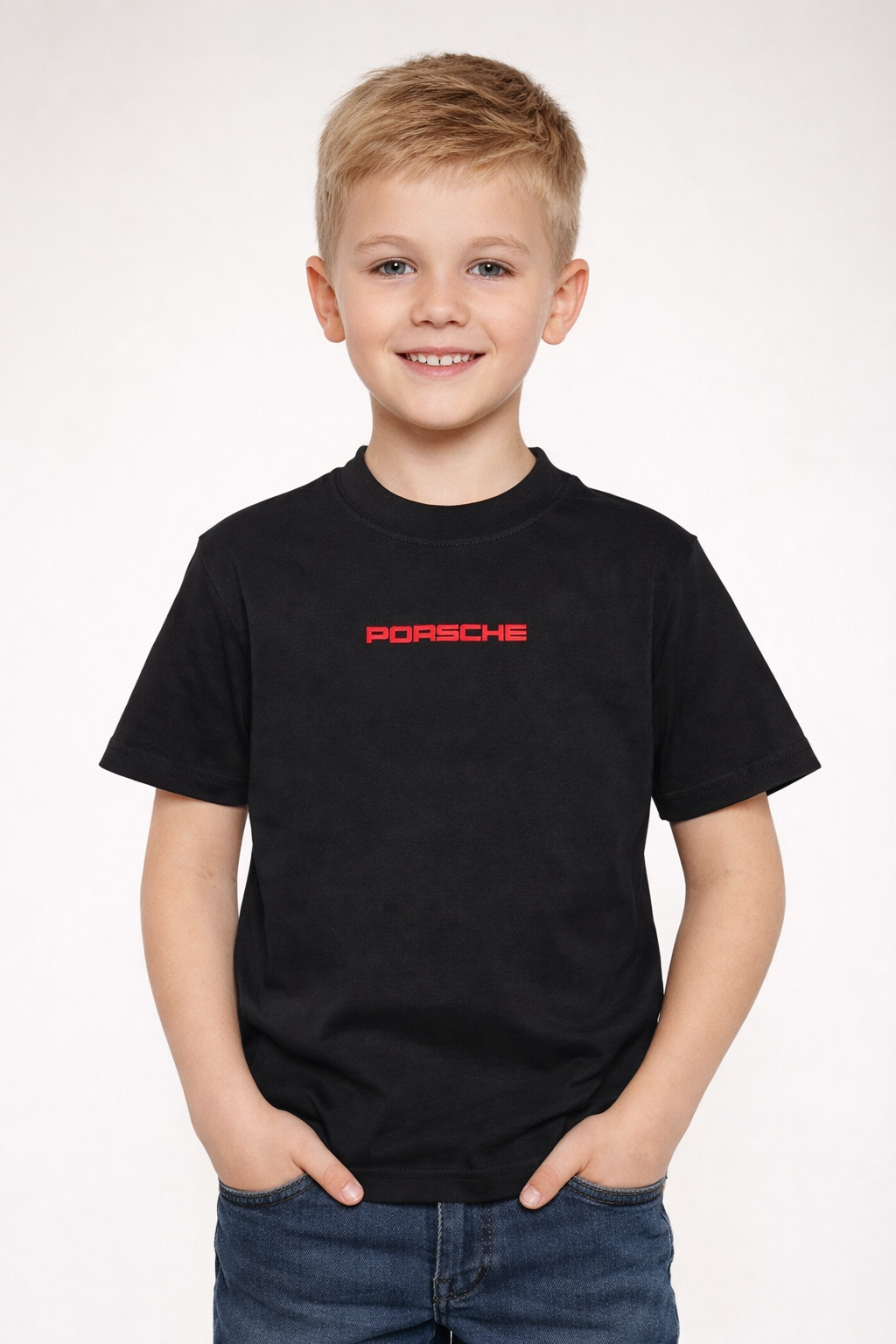 Unisex Premium Black Graphic T-Shirt – Front & Back Print