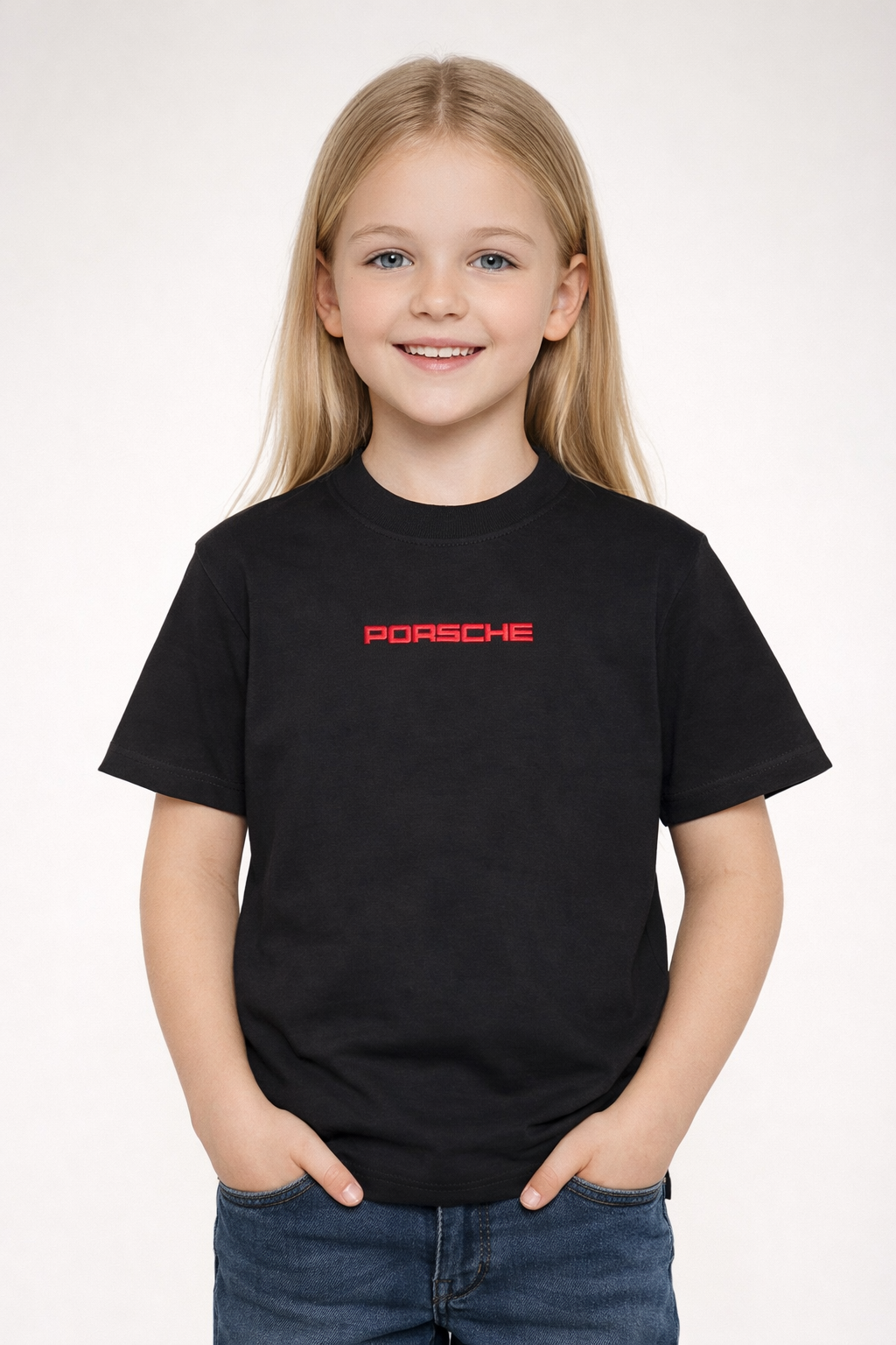 Unisex Premium Black Graphic T-Shirt – Front & Back Print