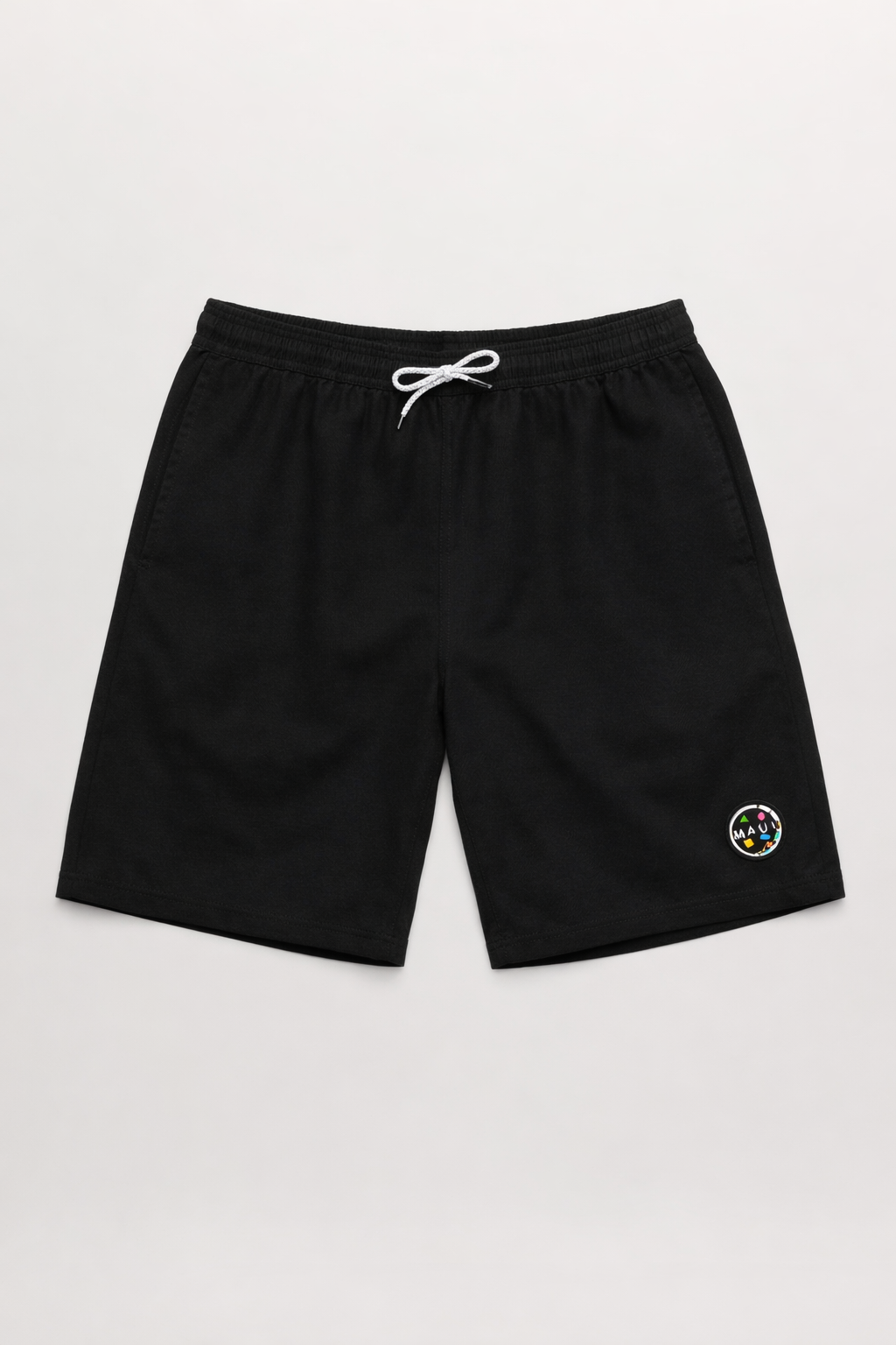 🖤 Boys Solid Black Cotton Shorts
