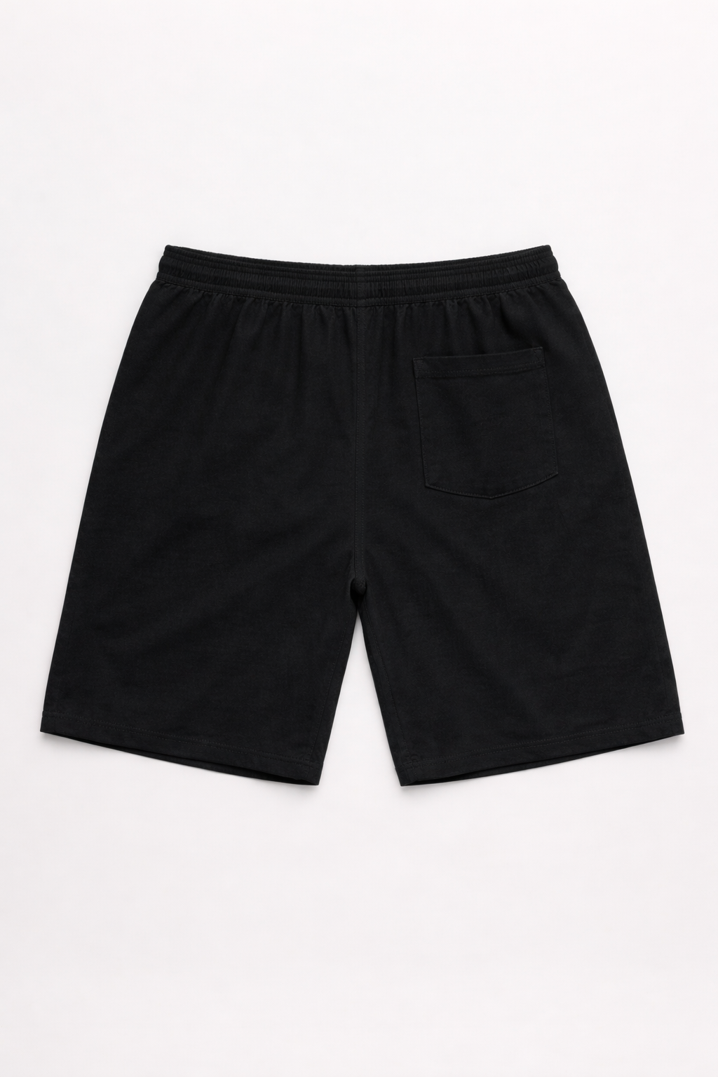 🖤 Boys Solid Black Cotton Shorts