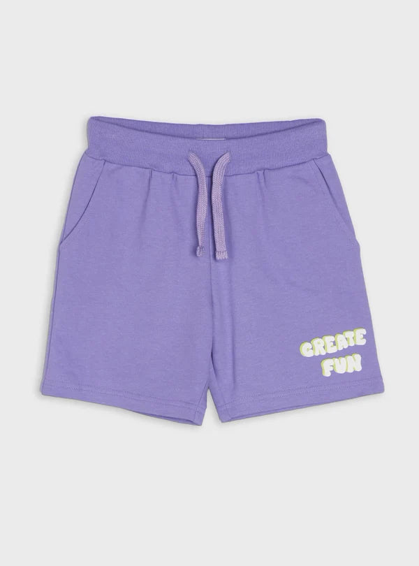 Unisex French Terry Shorts – Lilac 💜