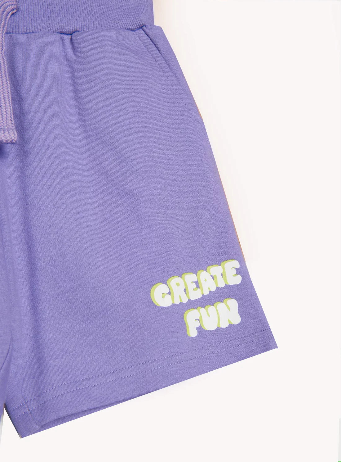 Unisex French Terry Shorts – Lilac 💜