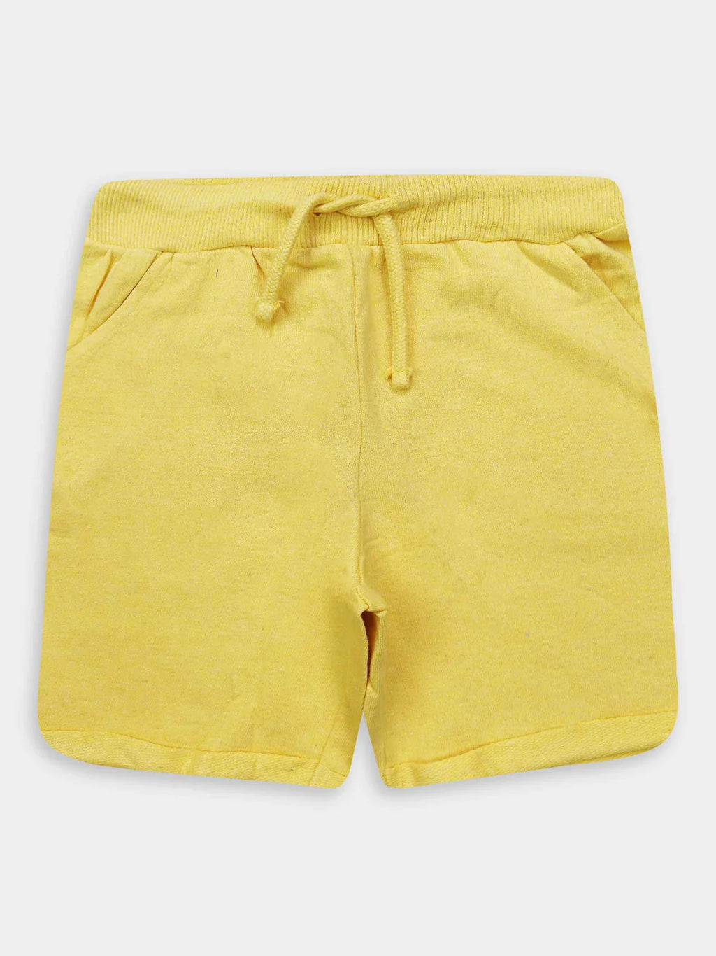Boys French Terry Shorts – Yellow 💛